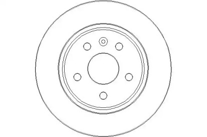 Тормозной диск NATIONAL NBD1917