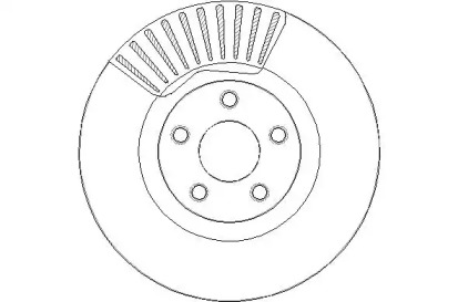 Тормозной диск NATIONAL NBD1920