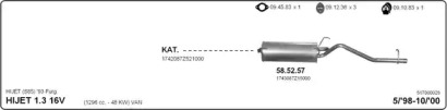 Глушитель IMASAF 517000028