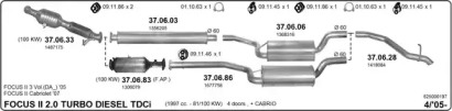 Глушитель IMASAF 525000197