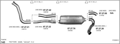 Глушитель IMASAF 572000010