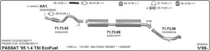 Глушитель IMASAF 587000452