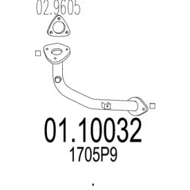Трубка MTS 01.10032
