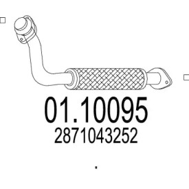 Трубка MTS 01.10095