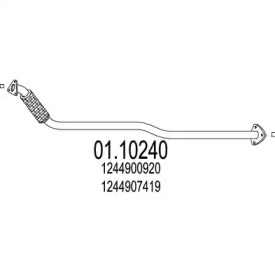 Трубка MTS 01.10240