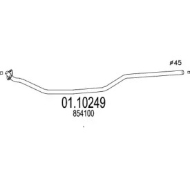 Трубка MTS 01.10249