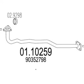 Трубка MTS 01.10259