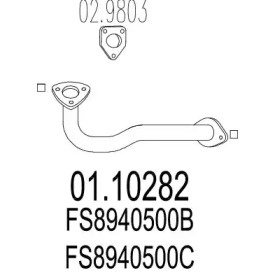 Трубка MTS 01.10282