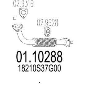 Трубка MTS 01.10288