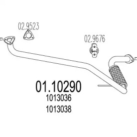 Трубка MTS 01.10290