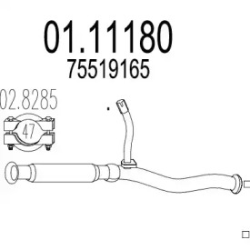 Трубка MTS 01.11180