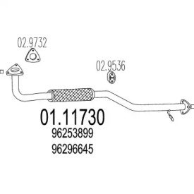 Трубка MTS 01.11730