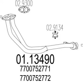 Трубка MTS 01.13490