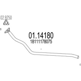 Трубка MTS 01.14180