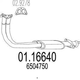 Трубка MTS 01.16640