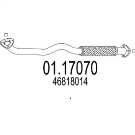 Трубка MTS 01.17070