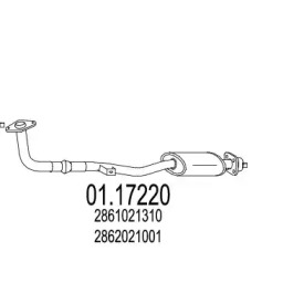 Трубка MTS 01.17220