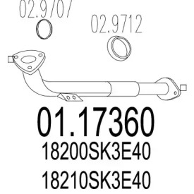 Трубка MTS 01.17360