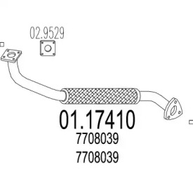 Трубка MTS 01.17410