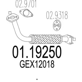 Трубка MTS 01.19250