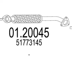 Трубка MTS 01.20045