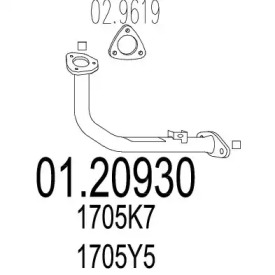 Трубка MTS 01.20930
