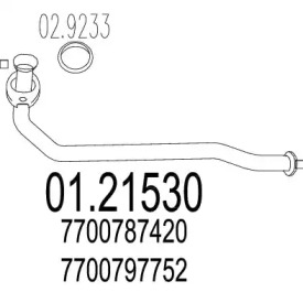 Трубка MTS 01.21530