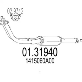 Трубка MTS 01.31940