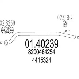 Трубка MTS 01.40239