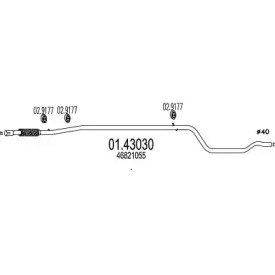 Трубка MTS 01.43030