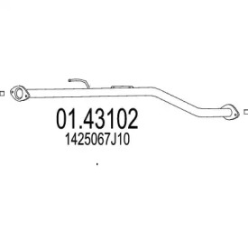 Трубка MTS 01.43102