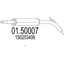 Амортизатор MTS 01.50007