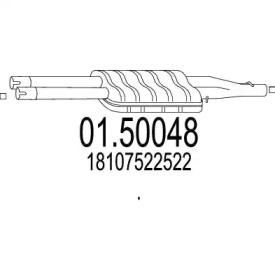 Амортизатор MTS 01.50048