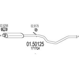 Амортизатор MTS 01.50125