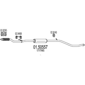 Амортизатор MTS 01.50557