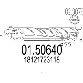 Амортизатор MTS 01.50640