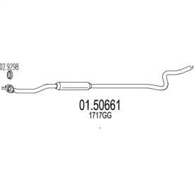 Амортизатор MTS 01.50661