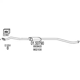 Амортизатор MTS 01.50790