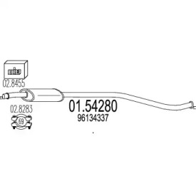 Амортизатор MTS 01.54280