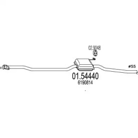 Амортизатор MTS 01.54440