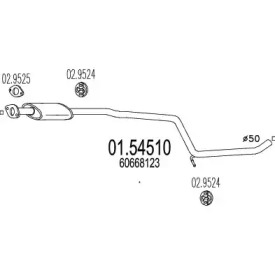 Амортизатор MTS 01.54510