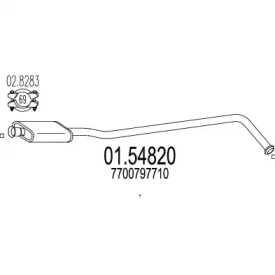 Амортизатор MTS 01.54820