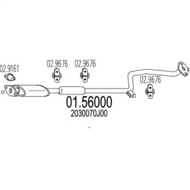 Амортизатор MTS 01.56000