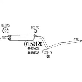 Амортизатор MTS 01.59120