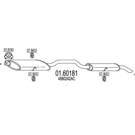 Амортизатор MTS 01.60181