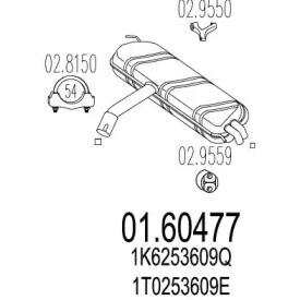 Амортизатор MTS 01.60477