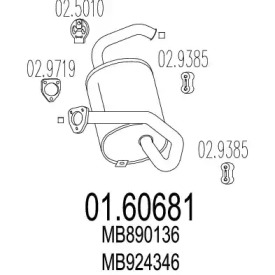 Амортизатор MTS 01.60681