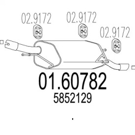 Амортизатор MTS 01.60782