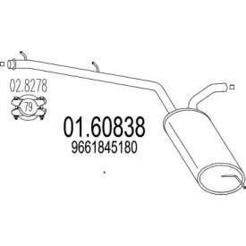 Амортизатор MTS 01.60838