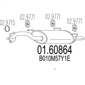 Амортизатор MTS 01.60864